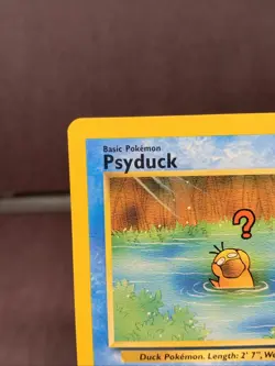 Pokemon TCG Psyduck WOTC Black Star League Promo 20 VTG 2000 - Image 2