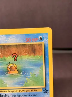 Pokemon TCG Psyduck WOTC Black Star League Promo 20 VTG 2000 - Image 3