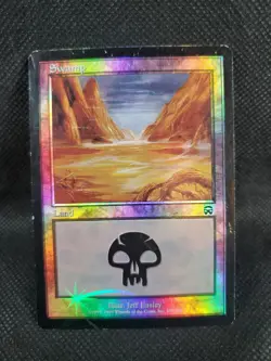 Swamp (340) FOIL Mercadian Masques (HP/DAMAGED) CARD See Pics - Image 1