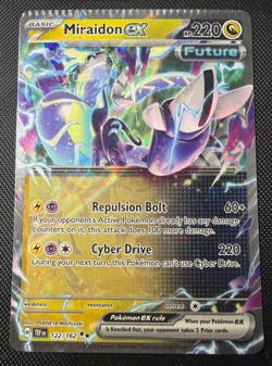 Crimp Error Pokemon TCG Miraidon ex 122/162 Double Rare Temporal Forces - Image 1