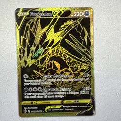 Pokemon Eternatus V SV121/SV122 Shining Fates Shiny Holo Rare Basic 220 HP - Image 1