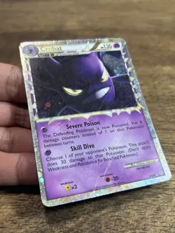 Crobat Prime 84/95 HGSS Unleashed Pokemon Card Holo Foil Rare HP/DMG - Image 4