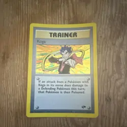 Pokemon Koga Gym Challenge Holo Rare 19/132 English Unlimited Ken Sugimori - Image 1