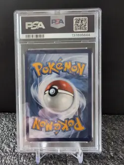 PSA 9 Pokemon Prismatic Evolutions Surprise Box Promo Leafeon EX 006/131 Stamped - Image 2