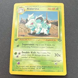 Pokemon TCG Nidorina Jungle Uncommon Regular 1st Edition English 40/64 - Image 1