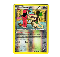 Pokemon Smeargle 123/162 XY - BREAKthrough Reverse Holofoil LP - Image 1