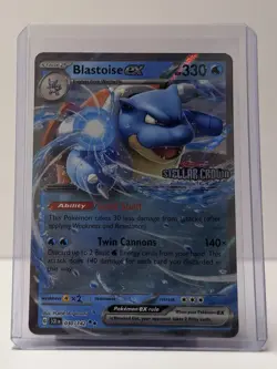 🔥 Pokemon TCG – Blastoise ex 030/142 & Venusaur ex 001/142 – Stellar Crown – NM - Image 2
