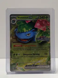 🔥 Pokemon TCG – Blastoise ex 030/142 & Venusaur ex 001/142 – Stellar Crown – NM - Image 3