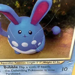 Light Azumarill - 13/105 - Pokemon Neo Destiny 1st Edition Holo Rare WOTC - Image 2