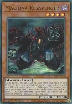 Machina Resavenger - LDS1-EN119 - Ultra Rare - 1st Edition - Lightly Played - Le - Image 1