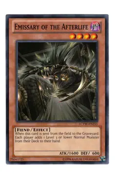 Yugioh- 1X Emissary of the Afterlife - Common - Unlimited - LCYW-EN255 - NM - Image 1