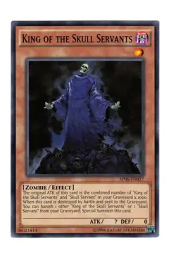 Yugioh- 1X King of the Skull Servants - Common - Unlimited - AP06-EN017 - LP - Image 1