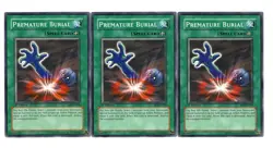 Yugioh- 3X Premature Burial - Common - 1st Edition - SD3-EN018 - Near Mint - Image 1
