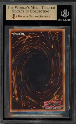 Yu-Gi-Oh! Blue-Eyes White Dragon Dark Duel Stories DDS-001 DAMAGE SLAB BGS 9.5 - Image 2