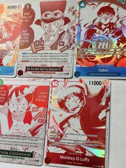 OP13 3rd Anniversary Treasure Pack Campaign Promo Set Of 7 | One Piece | English - Image 3