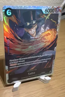 SABO - One Piece PRB02-014 - SR Super Rare - Premium Booster The Best Vol. 2 - Image 2