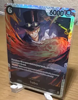 SABO - One Piece PRB02-014 - SR Super Rare - Premium Booster The Best Vol. 2 - Image 3