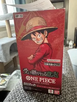 One Piece: Carrying On His Will (OP-13) - Japanese Booster Box - Sealed - Image 1