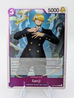 Sanji (070) OP12-070 Legacy of the Master Foil One Piece - Image 1