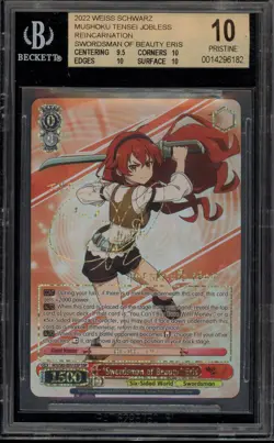 Weiss Schwarz "Swordsman of Beauty" Eris MTI/S83-E051SSP SSP BGS 10 Pristine - Image 1