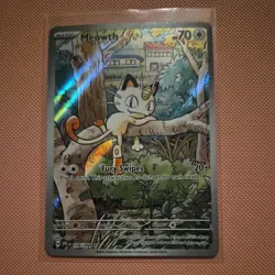 Meowth 106/094 NM/M Me02 Phantasmal Flames Illustration Rare Pokemon TCG - Image 1