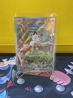 Meowth 106/094 - Illustration Rare - Pokemon TCG: Phantasmal Flames - NM - M - Image 1