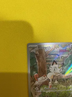 Meowth 106/094 - Illustration Rare - Pokemon TCG: Phantasmal Flames - NM - M - Image 3