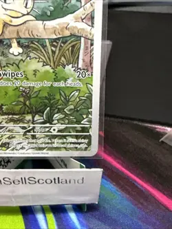 Pokemon TCG Meowth 106/094 Phantasmal Flames Illustration Rare NM Condition!! - Image 4