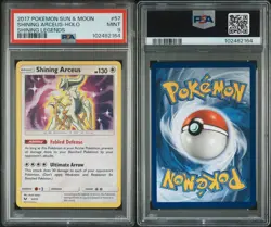 Pokemon TCG Shining Arceus Shining Legends 57/73 Shiny Holo Rare PSA 9 Pokemon - Image 3