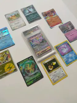 Eeveelution Card Bundle | Espeon ex Slab | WOTC Vintage Vaporeon Umbreon TCG Lot - Image 4