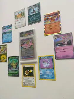 Eeveelution Card Bundle | Espeon ex Slab | WOTC Vintage Vaporeon Umbreon TCG Lot - Image 5