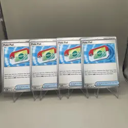 4x Poke Pad 081/088 Play Set [NM] Perfect Order POR EN ENGLISH Pokemon card - Image 1