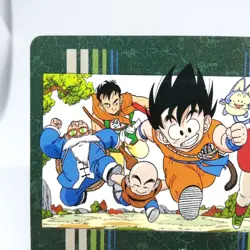 184 Let's run together Doragon Ball Card Visual Adventure JAPAN JUMP ANIME - Image 2