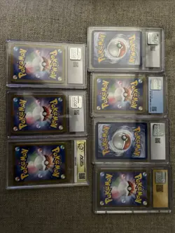 Cgc Graded Pokemon Card Lot 6 CGC and 1 AGS - Image 2