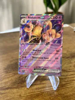 Pokemon TCG Alakazam ex 050 SVP Promo Sv: Scarlet & Violet Promo Card - Image 2