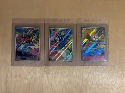 Pokemon First Partner Pack Cards – Litten, Popplio, Rowlet Holo Promo Set NM - Image 1