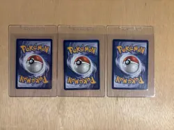 Pokemon First Partner Pack Cards – Litten, Popplio, Rowlet Holo Promo Set NM - Image 2