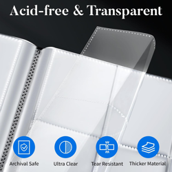 Card Binder 9 Pocket, Fabmaker 396 Pockets Trading Card Binder, Premium Collecto - Image 4