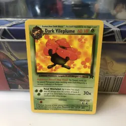 DARK VILEPLUME - Team Rocket - 30/82 - *RARE* - Pokemon Card - WOTC - Near Mint - Image 2