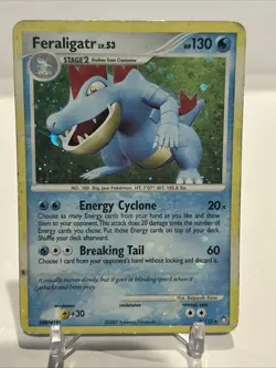 2007 Pokemon Card- Diamond & Pearl Mysterious Treasures Feraligatr Holo 8/123 - Image 1