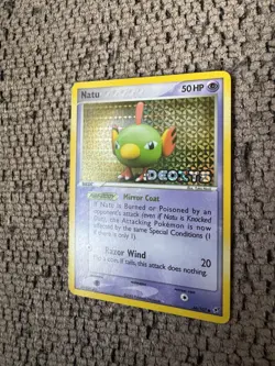 2005 Pokemon EX Deoxys 66/107 Xatu Reverse Holo NM Rare Vintage Card STAMPED tcg - Image 2