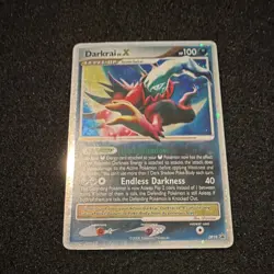 Pokemon Darkrai LV.X DP19 Promo Holo Level Up 2008 Rare Dark Type Card - Image 1