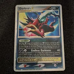 Pokemon Darkrai LV.X DP19 Promo Holo Level Up 2008 Rare Dark Type Card - Image 3