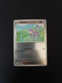 060/088 Rattata : Reverse Holo Card : Perfect Order : Pokemon TCG - Image 1