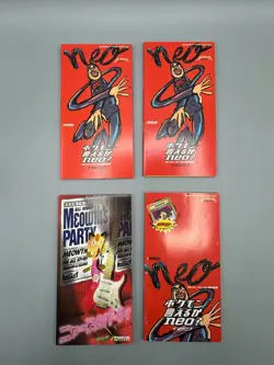 x4 Pokemon Japanese NEO Meowth's Party Mini CD Singles NO PROMO CARD - Image 1