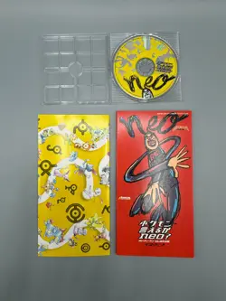 x4 Pokemon Japanese NEO Meowth's Party Mini CD Singles NO PROMO CARD - Image 3