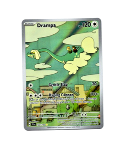 Pokemon Temporal Forces DRAMPA 184/162 Illustration Rare Card MINT-NM - Image 1
