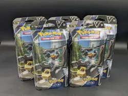 5x Pokemon TCG Pokemon GO MelMetal V Battle Deck Factory Sealed 60 Cards Ea - Image 1