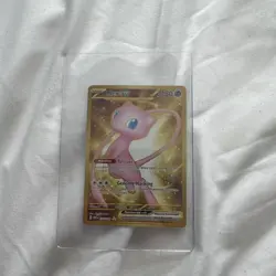 Pokemon Mew EX Hyper Rare TCG Card 205/165 Scarlet & Violet 151 Series - Image 1