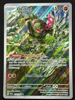 Pokemon Okidogi 074/064 Sv: Shrouded Fable Illustration Rare Holo 130HP Card - Image 1